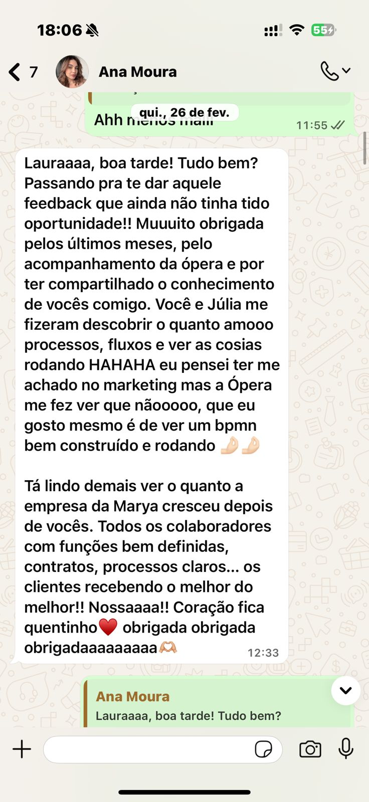 Depoimento Ana Moura